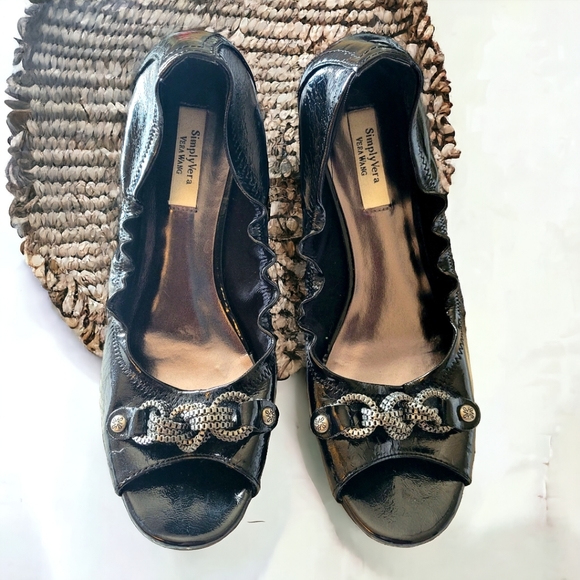 Vera wang ballet flats size 7 - Picture 3 of 11